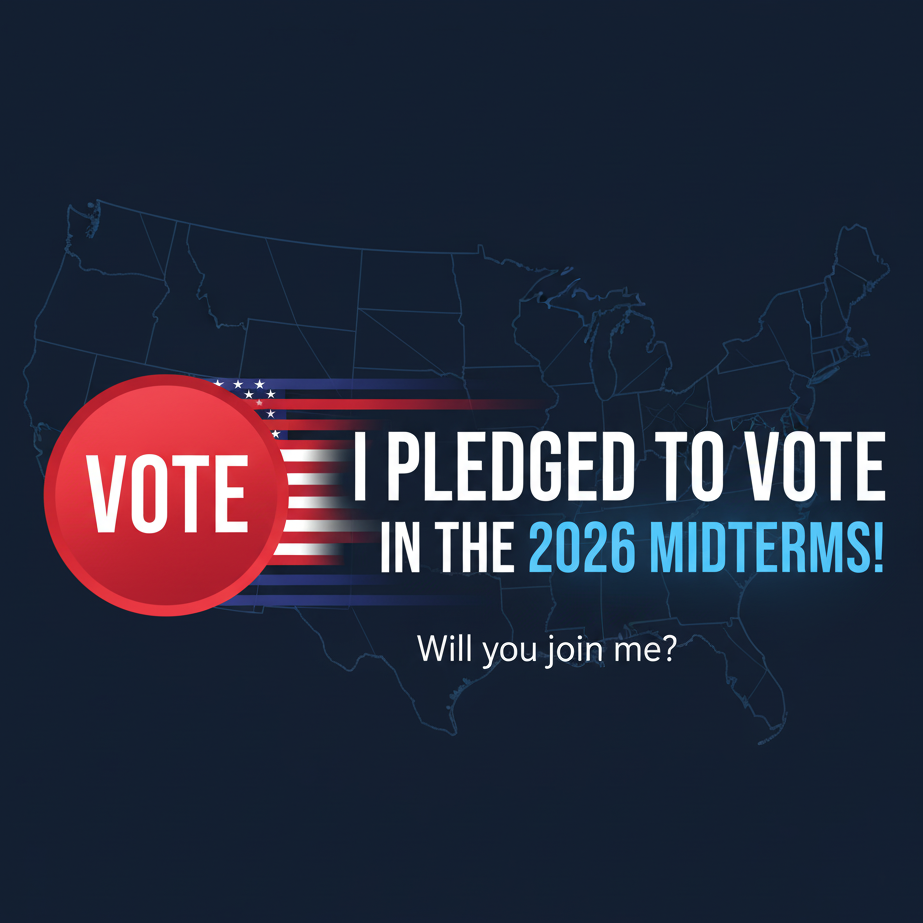 Pledge to Vote 2026 Screenshot